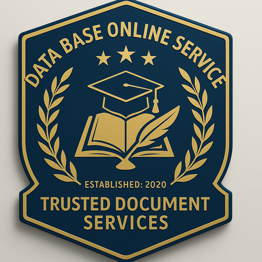 Data Base Online  Service