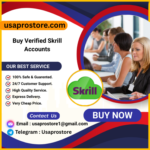 Buy Verified Skrill Accounts